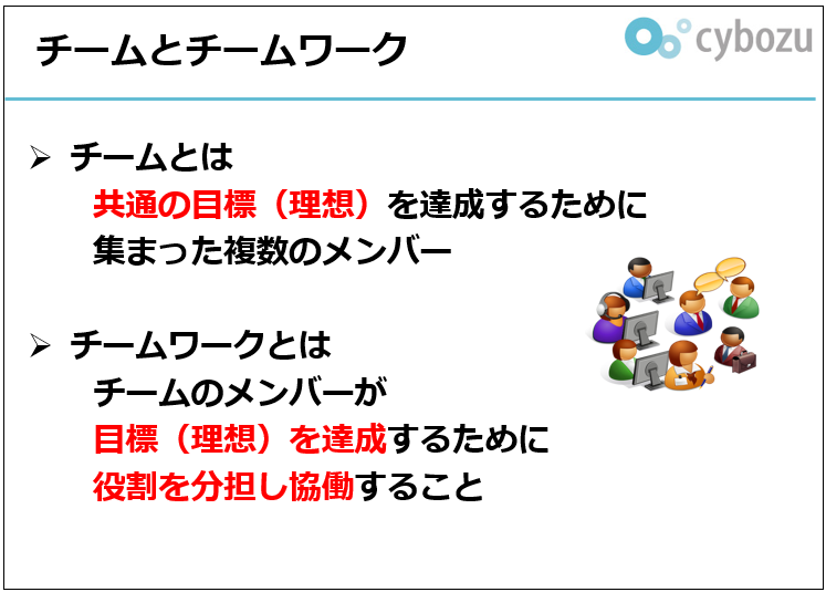 ゼミの活動を効率的にするにはどうすればいい チーム運営に必要な基礎を学ぶ チームワーク創造メソッド サイボウズチームワーク総研